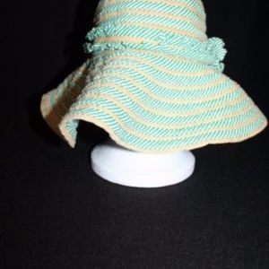 Cynthia Rowley one size Hat Floppy packable Beach